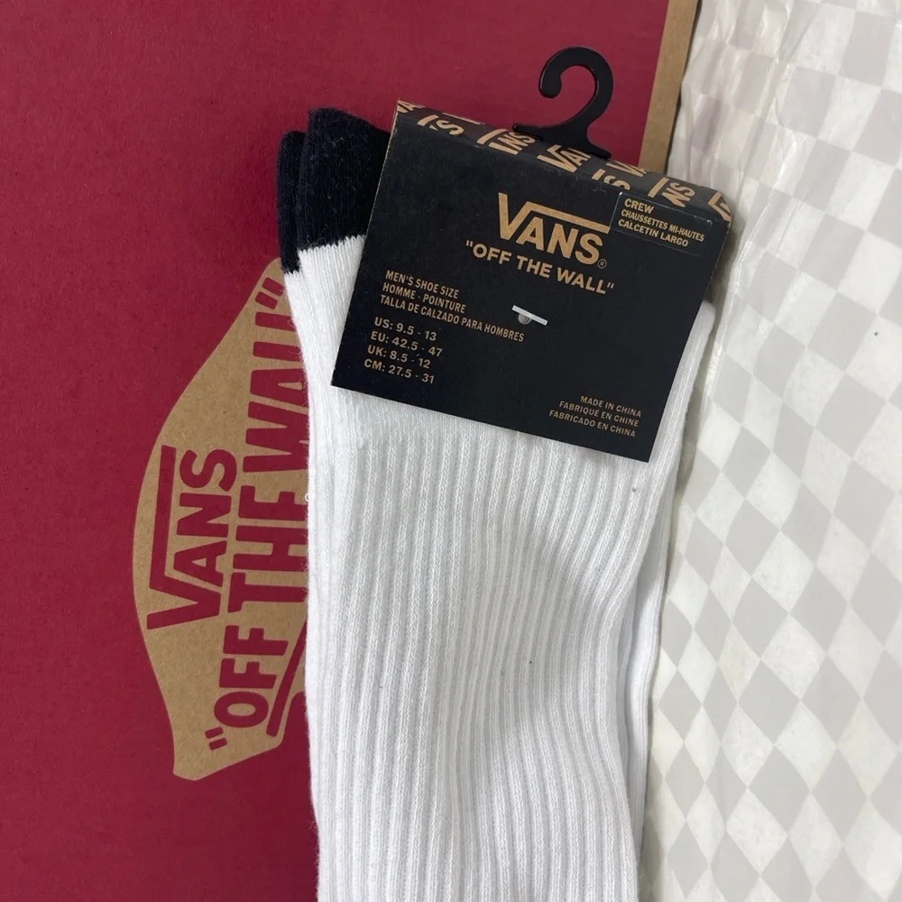 VANS "Off The Wall" Crew socks 
Vans socks (1 pair) - Picture 4 of 16